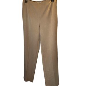 Talbots Classic Beige Trousers size 8 stretch